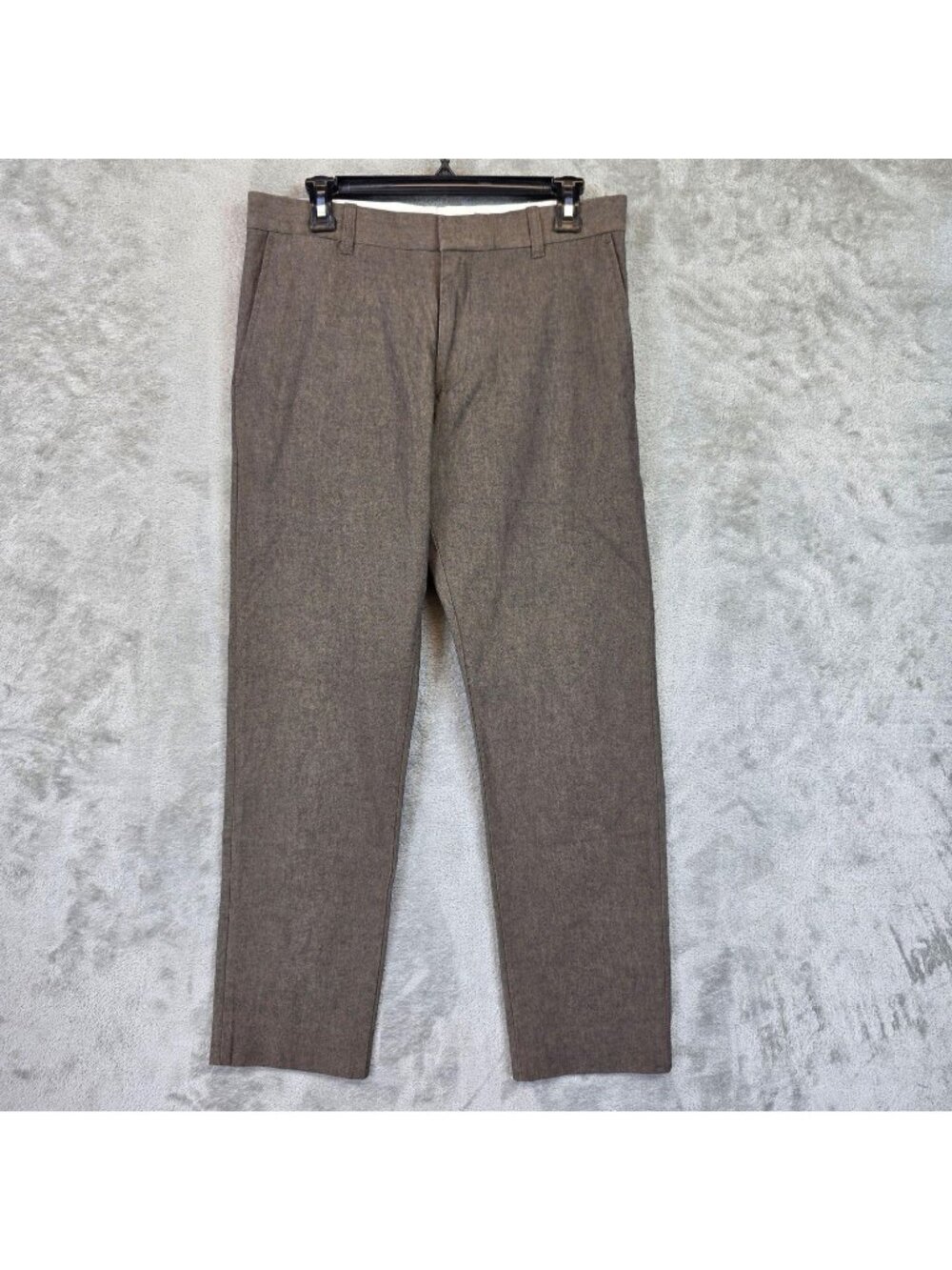 Vince Pants Mens 32 Brown Cotton Stretch Chino Straight Leg Casual Office